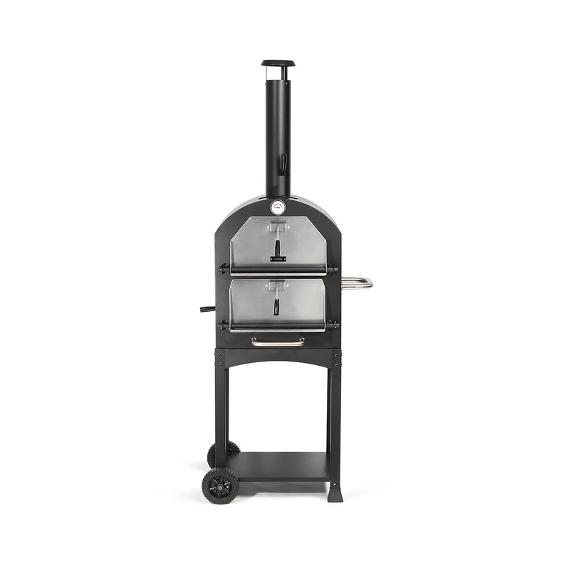 DOC228 Pizza Oven 48.5 x 34 cm Black
