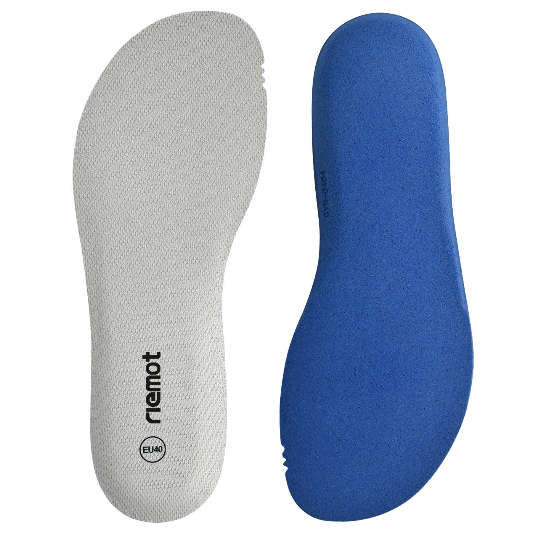 riemot Memory Foam Insoles for Men and Women,Replacement Shoe Inserts for Sports Shoes,Trainers,Sneakers,Clog,Work Boots and Walking Shoes, Wide Beige UK 4 / EU38