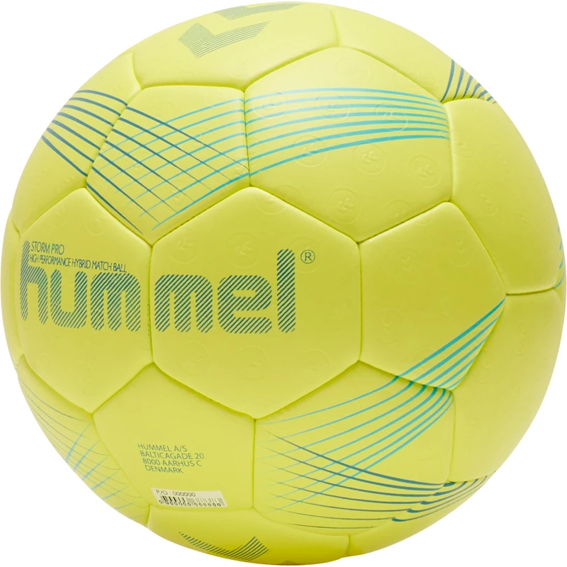 hummel 212547 Unisex Adult Storm PRO HB Handball, Yellow/Blue, 3
