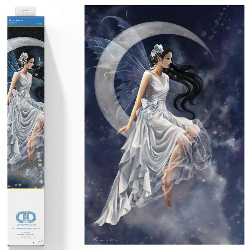 DIAMOND DOTZ Painting Kit: Advanced, DD15, Frost Moon
