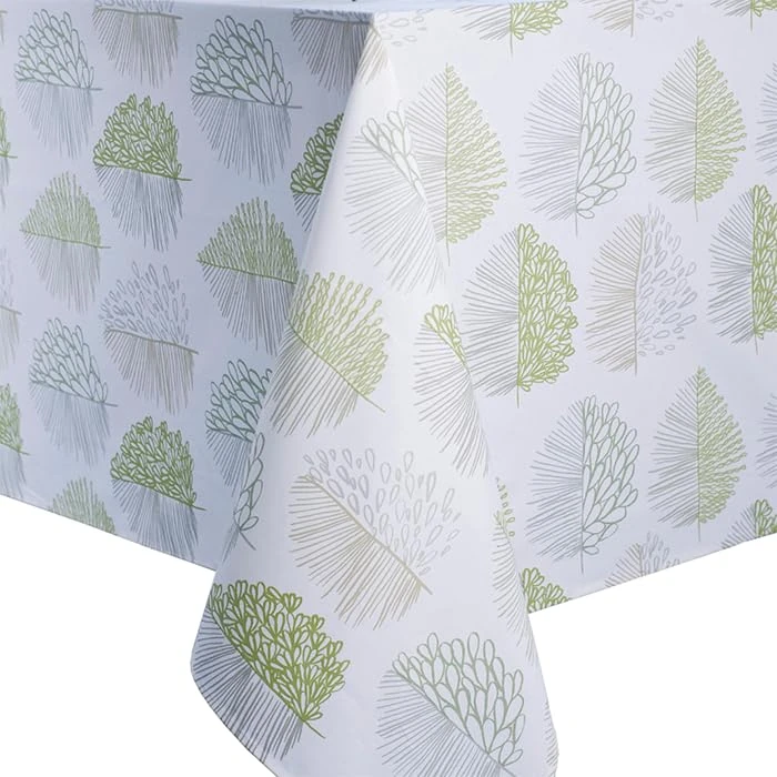 Nydel Angha Acrylic Coating Tablecloth, Jade, 160 x 250 cm