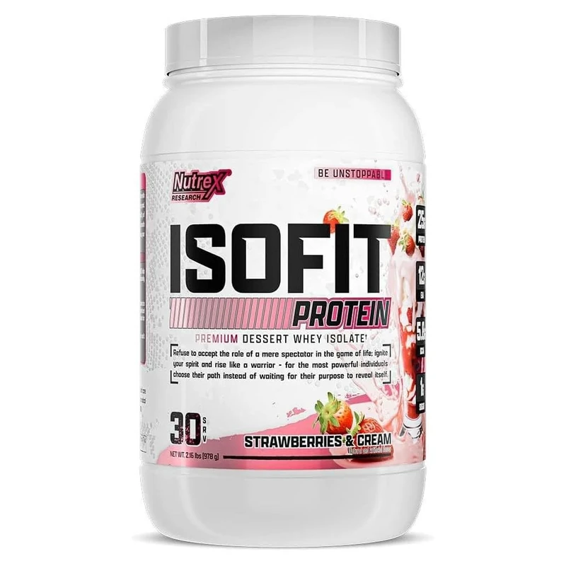 Nutrex Research Isofit Protein Strawberries & Cream 978g