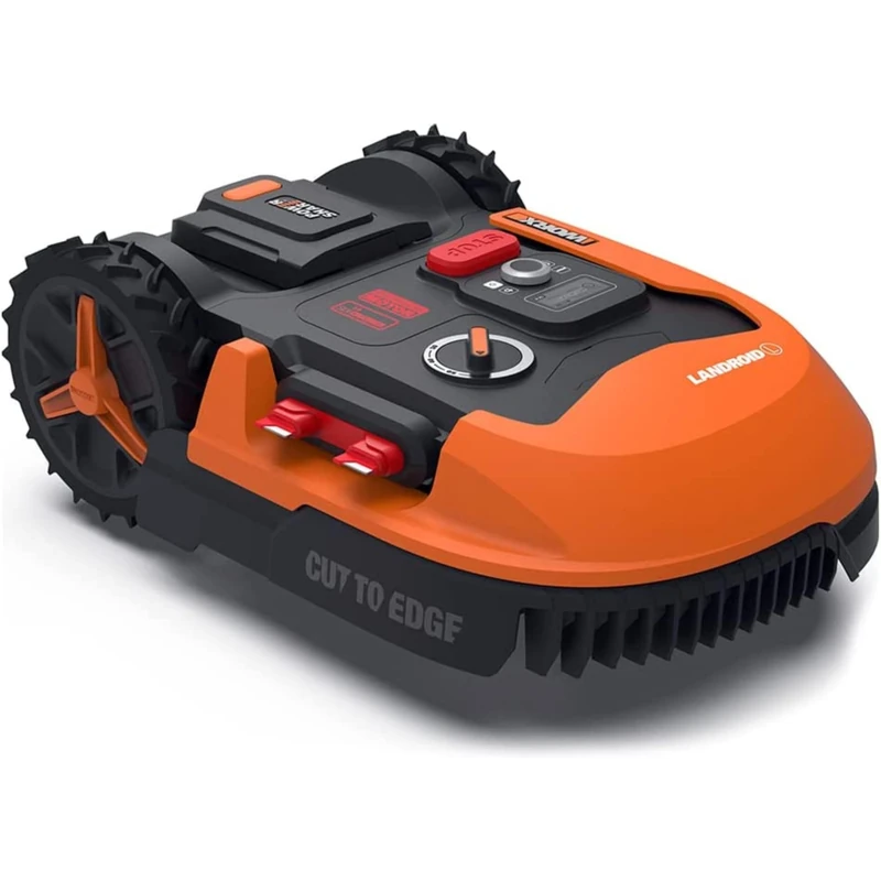 WORX Landroid PLUS WR147E.1 Robotic Lawnmower for Gardens up to 1000 m² with WiFi, Bluetooth and Floating Mowing Deck