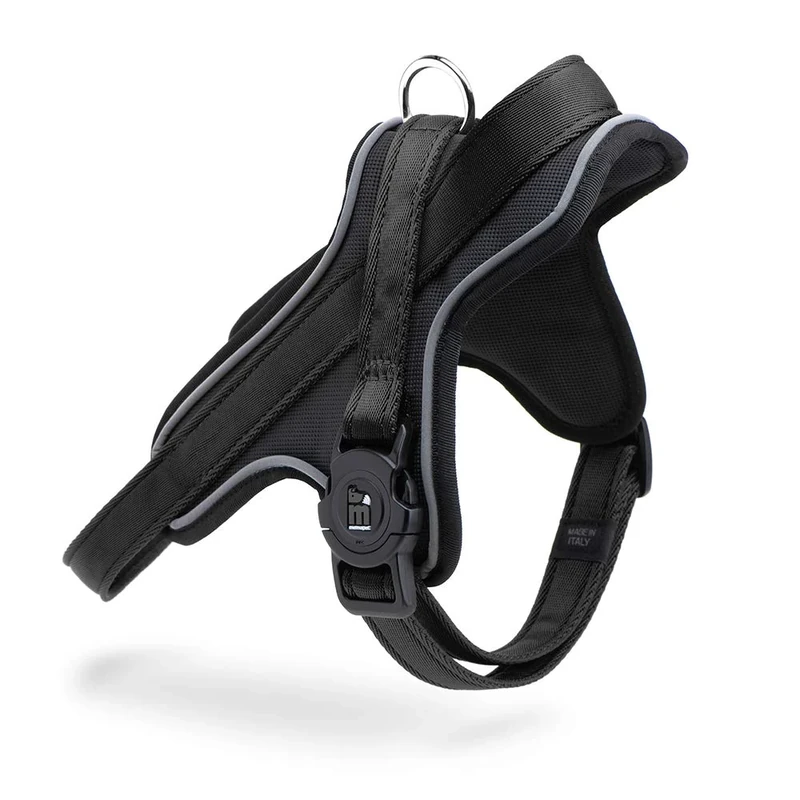 MyFamily Polyester Dog Harness, Made in Italy, Personal Data of Your Dog Always With You, Smartphone Connection with NFC Technology, Model Y, Memopet Collection (Size XL)