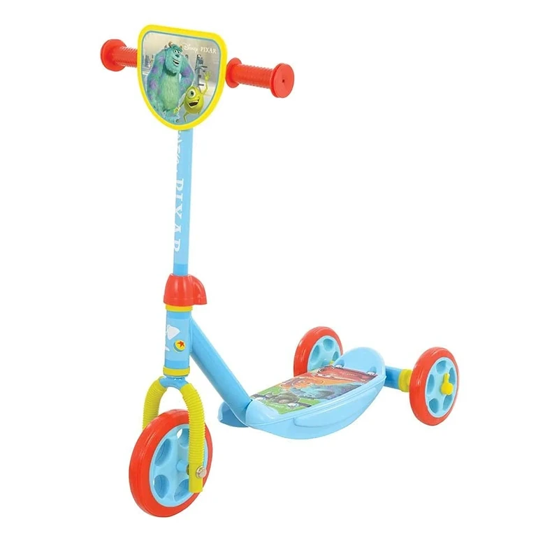 Disney Unisex-Youth Pixar Switch It Multi Character 2in1 10' Training Bike, Multicoloured, 10inch - Image 1