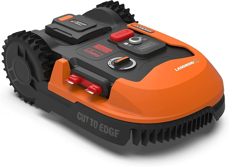WORX Landroid Plus WR167E Robotic Lawnmower for Gardens up to 700 m² with WiFi, Bluetooth and Floating Mowing Deck
