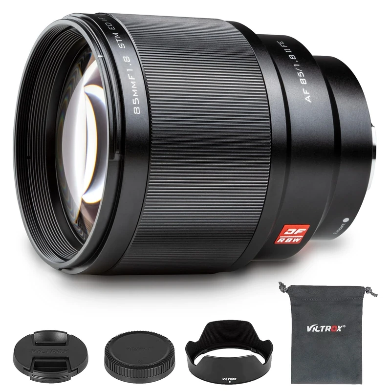 VILTROX 85mm f/1.8 F1.8 Mark II Full-Frame E-Mount Lens for Sony, STM Auto Focus for Sony E-Mount Cameras A7C A7RII A7SIII A7III A7RIII A7IV A7RIV A9 FX3 A1 FX6 A7RV ZVE1 A7CR A7CII A93 A6600 ZV-E10