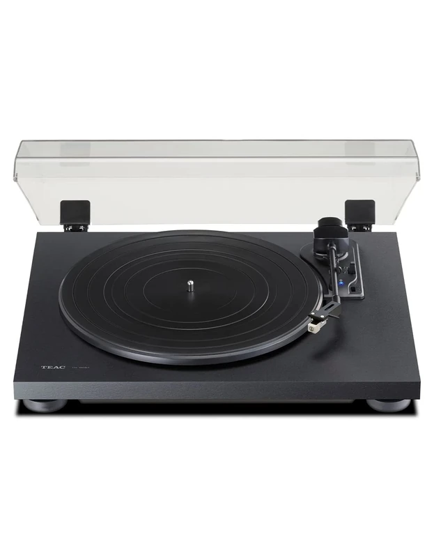 Teac TN-180BT-A3 Turntable with Bluetooth output (belt drive, 33/45/78 rpm, integrated phono preamp, high-density MDF cabinet) Black