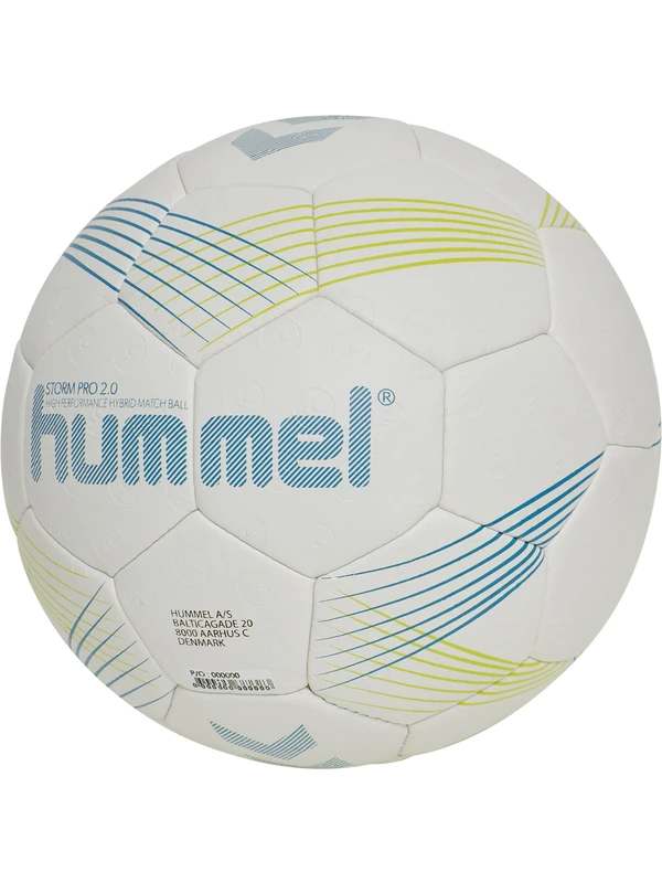 hummel Unisex Adult Storm Pro 2.0 Hb Handball, Light Grey/Blue, 3 EU
