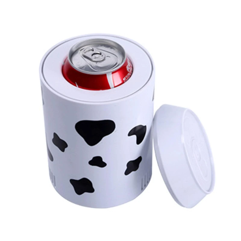 WZCXYX USB Small Home Fridge Cooler Hot Cool Refrigerator Dual Use Home Office Refrigerator Computer Wine Cooler