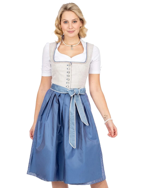 Stockerpoint Women's Marla Dress, Beige, 40