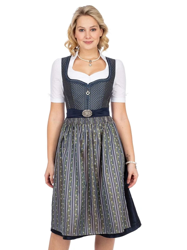 Stockerpoint Women's Mallaury Dress, Blau, 42