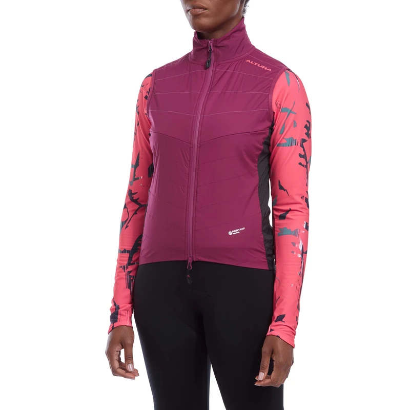Altura Icon Rocket Women's Insulated Packable Gilet: Purple, 14