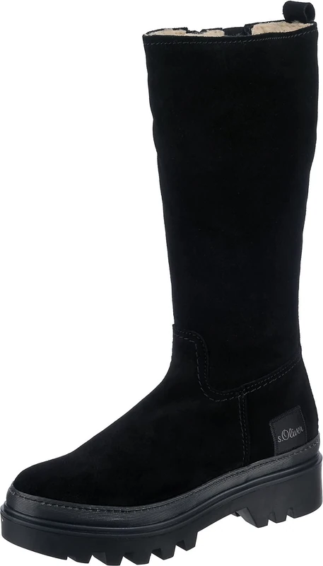 s.Oliver Women's 5-5-26681-29 Winter Boots, black, 6 UK