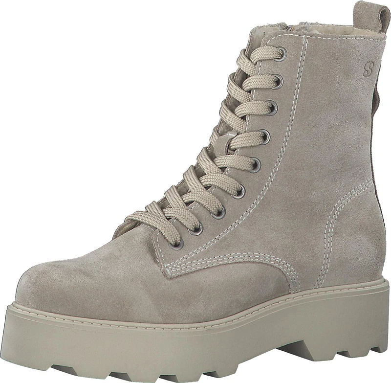 s.Oliver Women's 5-5-26284-29 Winter Boots, Beige, 3.5 UK