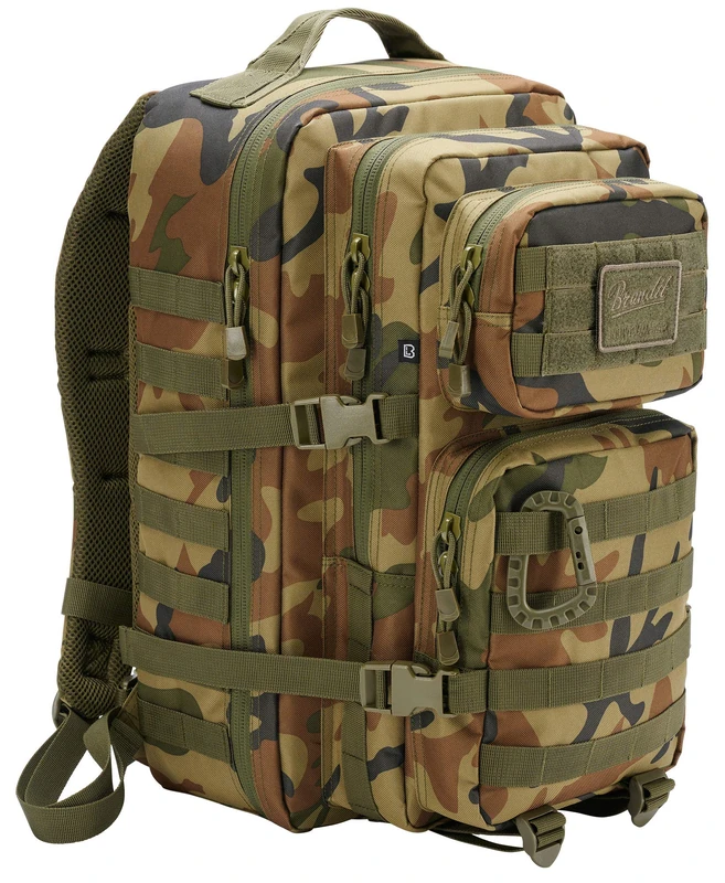 Brandit Us Assault Rucksack Backpack, Large Woodland