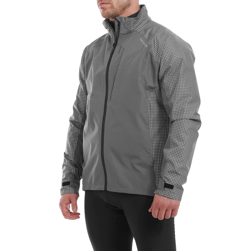 Altura Nightvision Storm Men's Waterproof Jacket: Grey, M