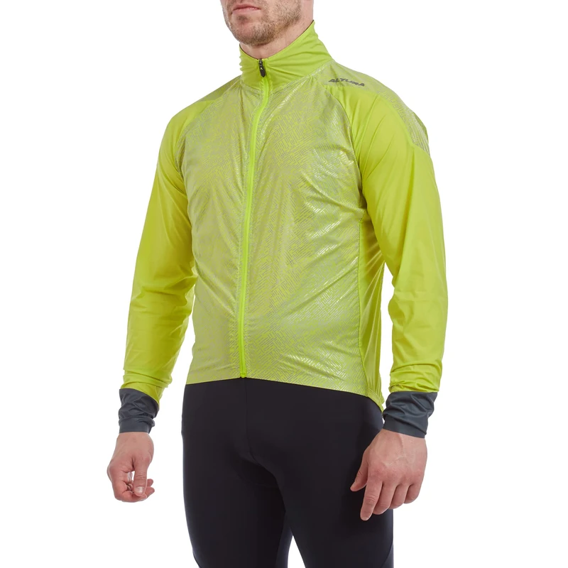 Altura Icon Rocket Men's Packable Jacket: Lime, M