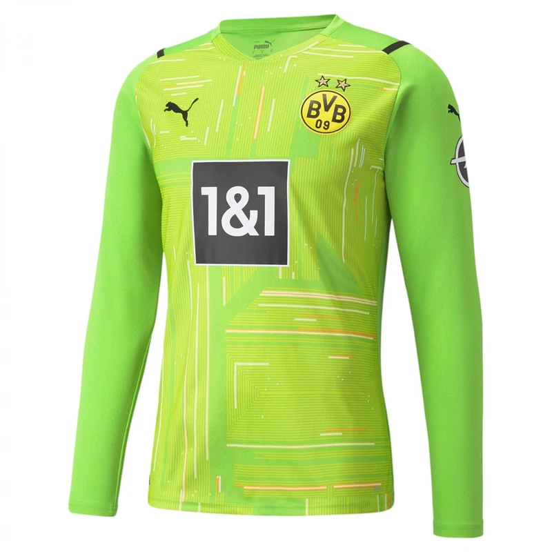 Puma Men's Borussia Dortmund 2021/22 Season Equipment, Game-Kit, Jasmine Green Black, XXL