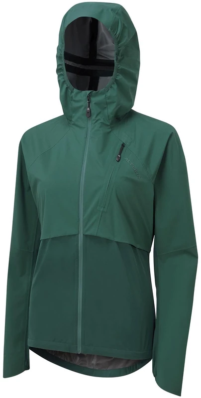 Altura Women's Esker Waterproof Packable Jacket - Dark Green, 12