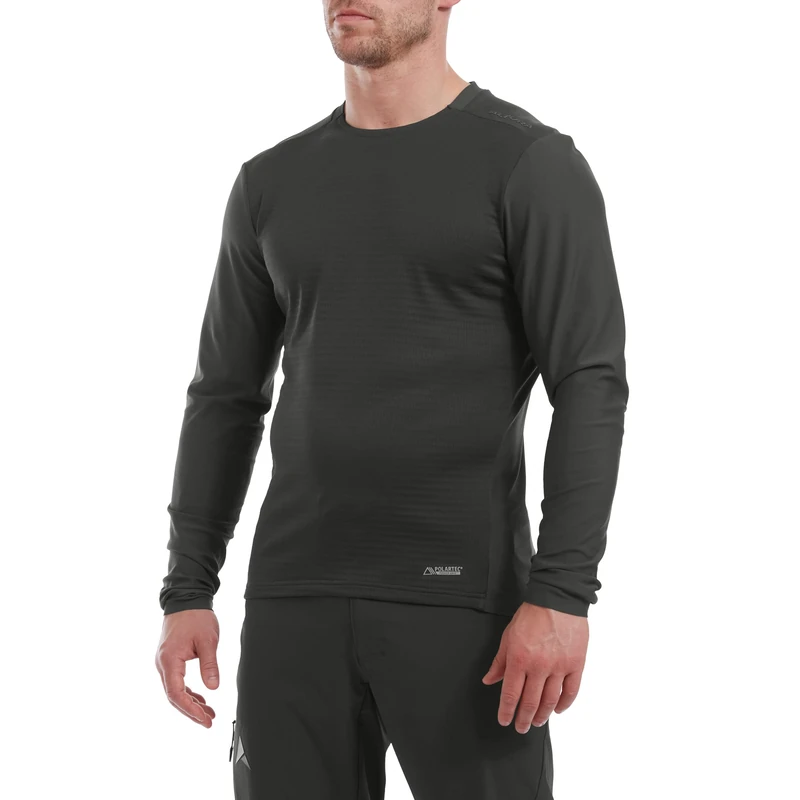 Altura Men's Esker DWR Long Sleeve Jersey, Carbon, XL - Image 1