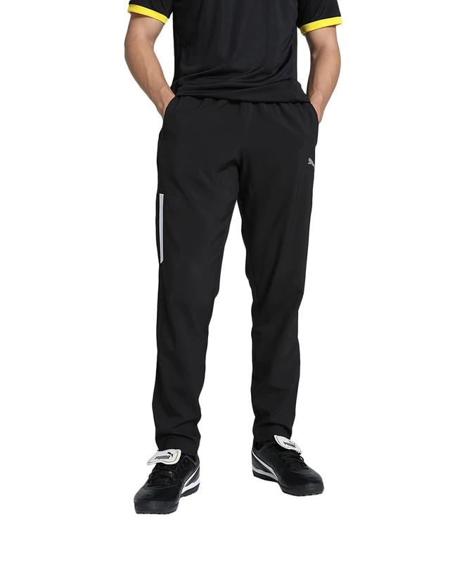 PUMA Men's Teamliga Sideline Pants - Black/White XXL - Image 1