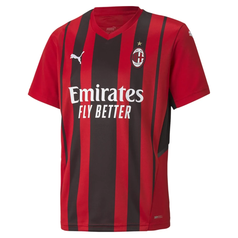 Puma - AC Milan 2021/22 Season Jersey Home, Unisex