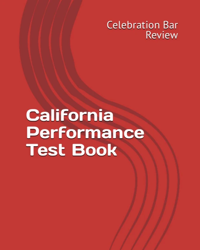 California Performance Test Book