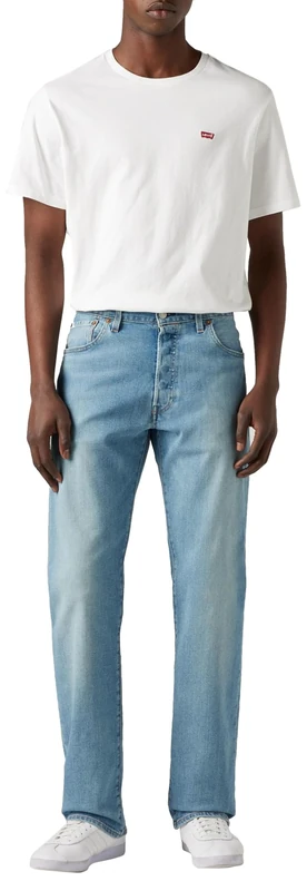 Levi's Men's 501 Original Fit Jeans, I Call You Name, 34W / 30L