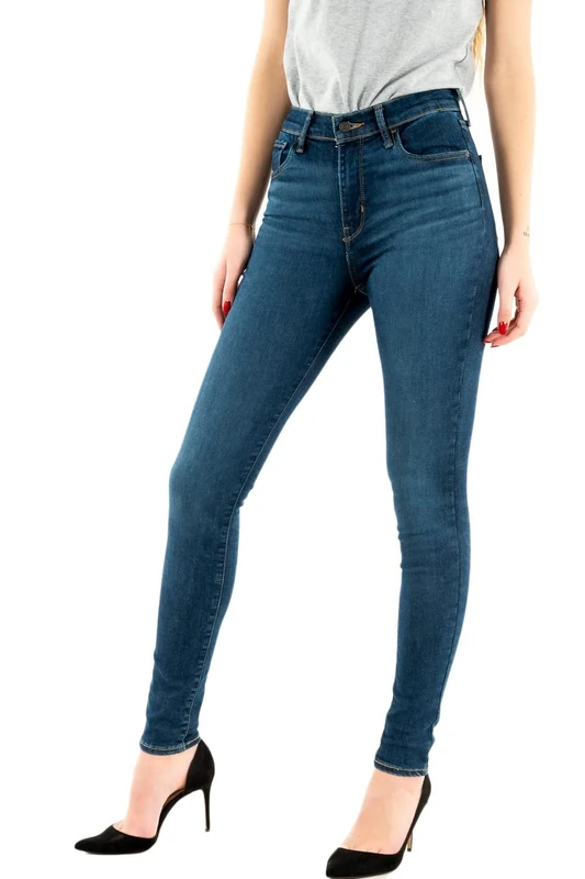 Levi's Women's 720 High Rise Super Skinny Jeans, Echo Chamber, 25W / 28L