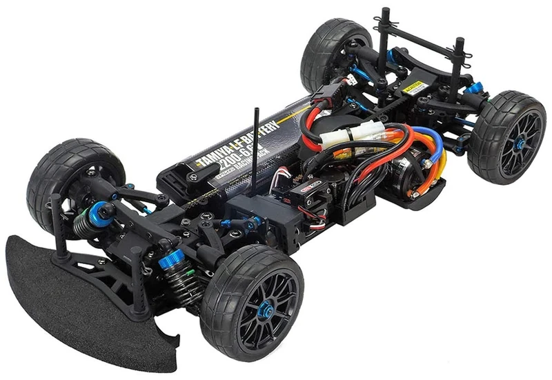 TAMIYA 58693-1:10 RC TA08 Pro Chassis Kit, Remote Controlled Car/Vehicle, Model Building, Kit, Hobby, Assembly, Chassis, Black