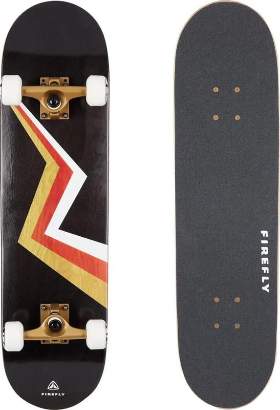 Firefly SKB 905 Kids' Skateboards Black/Gold/White One Size