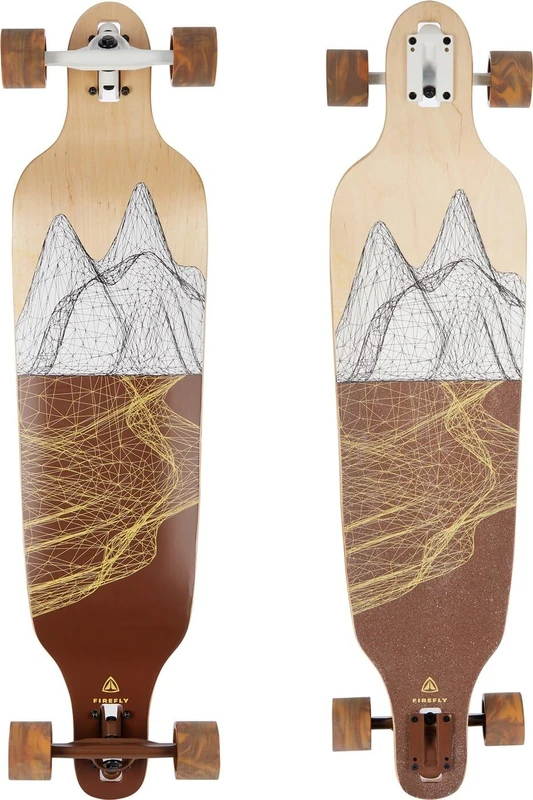 Firefly Lgb 305 Kids' Skateboards Wood/White/Brown One Size