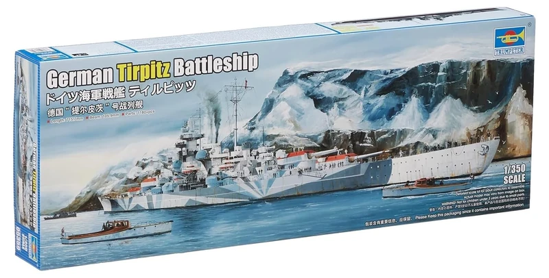 Trumpeter 1:350 - German Tirpitz Battleship