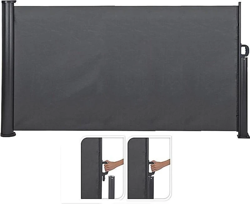 Koopman Terrace Windscreen 3 x 1.4 m - Extendable - Grey