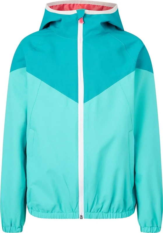 McKINLEY Girl's Mancor Jacket, Mintdark/Blueaqua, 140