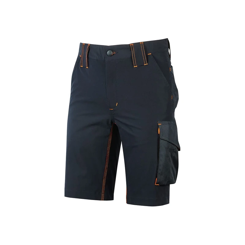 U-POWER | Pantaloni da Lavoro Uomo Estivi MERCURY, in Tessuto Stretch, Slim-Fit, Idrorepellente, 86% nylon 14% spandex