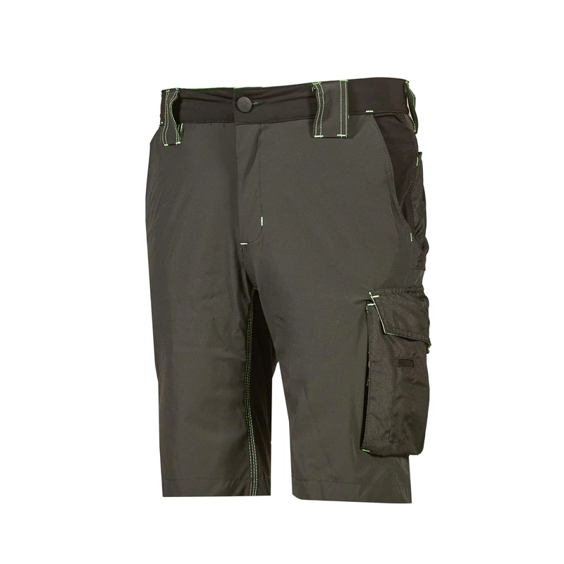 UPOWER | Pantaloni da Lavoro Uomo Estivi Mercury, in Tessuto Stretch, Slim-Fit, Idrorepellente, 86% Nylon 14% Spandex