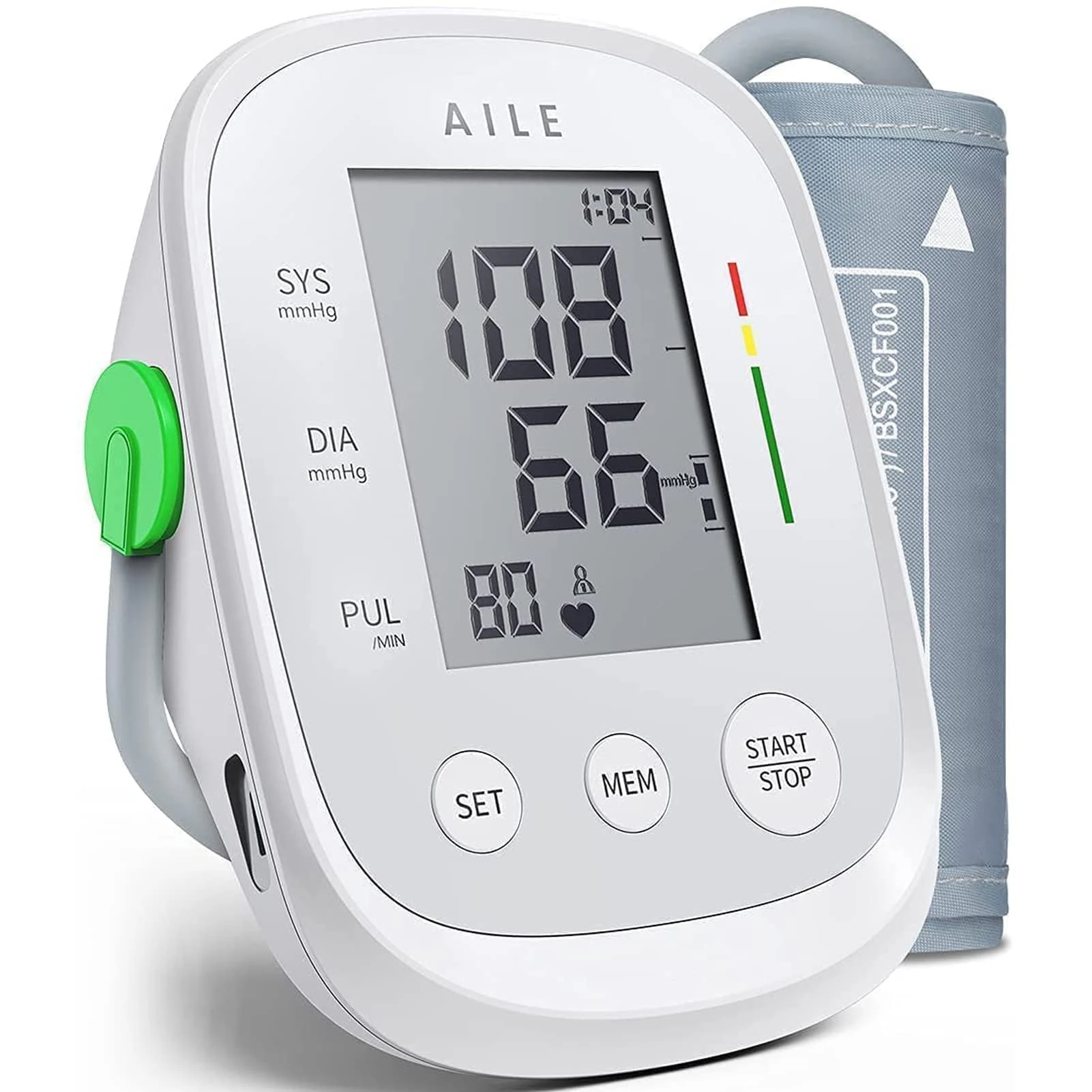 AILE Upper Arm Blood-Pressure Monitor: CE Certified - MHRA Registered - Tested for Accuracy Medical Blood Pressure Machine - BP Monitor for Home Small-Large Cuff - UK Approved Digital Sphygmomanometer