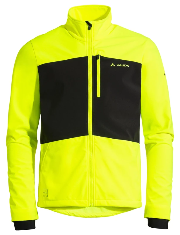 VAUDE Men's Virt Softshell Jacket II Jacket, mens, Jacket, 42552, neon yellow, M
