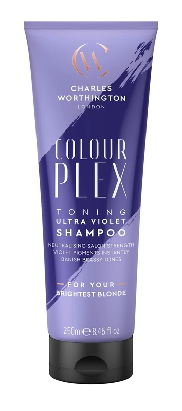 Charles Worthington Colour Plex Τοniιng Ultra Violet Shampoo 250ml