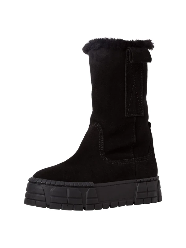 Tamaris Women's 1-1-26937-37 Half Length Boots, black, 37 EU
