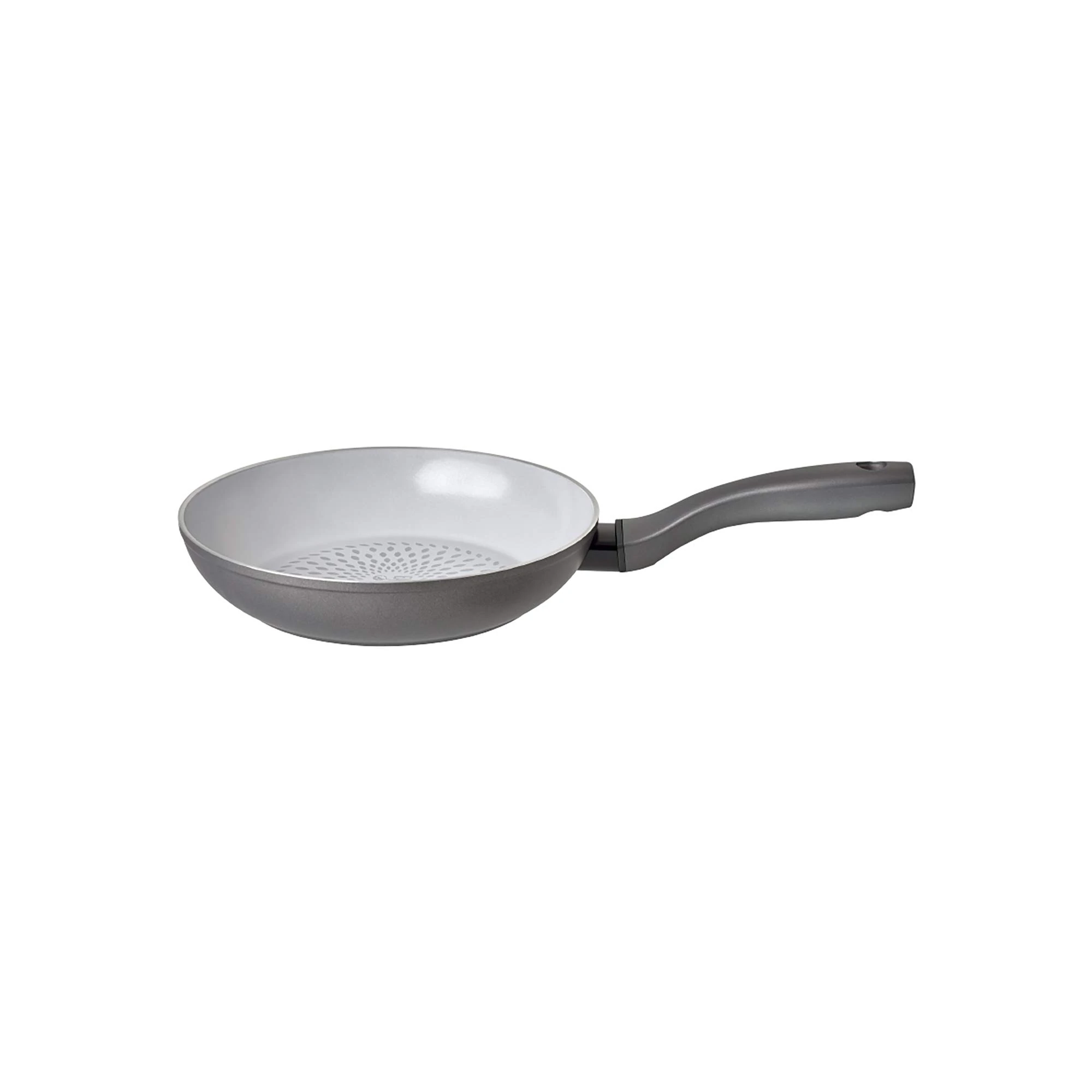 Prestige Earth Pan Ceramic Frying Pan Non Stick 24cm - Non Toxic Frying Pan, Dishwasher Safe, Made in Italy, Grey