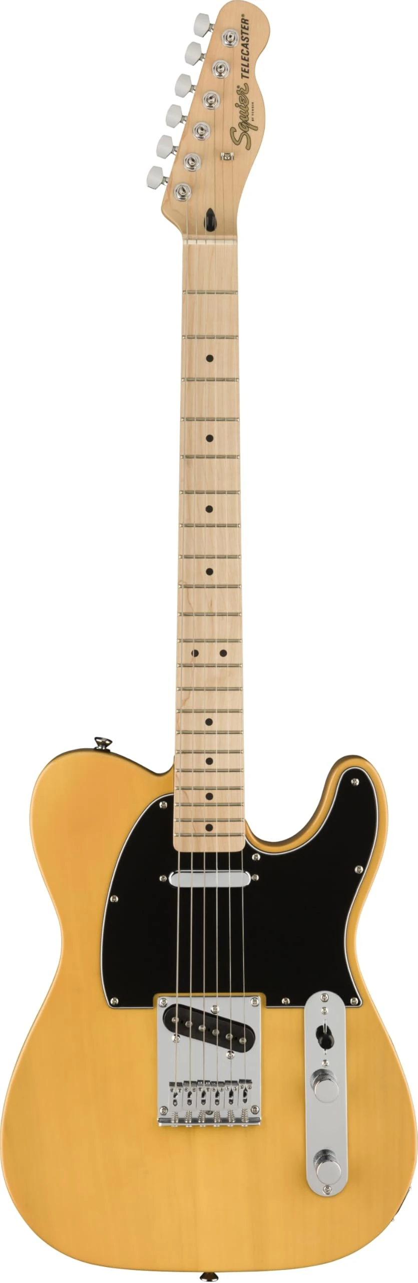 Squier by Fender Affinity Series Telecaster, Electric Guitar, Maple fingerboard, Butterscotch Blonde