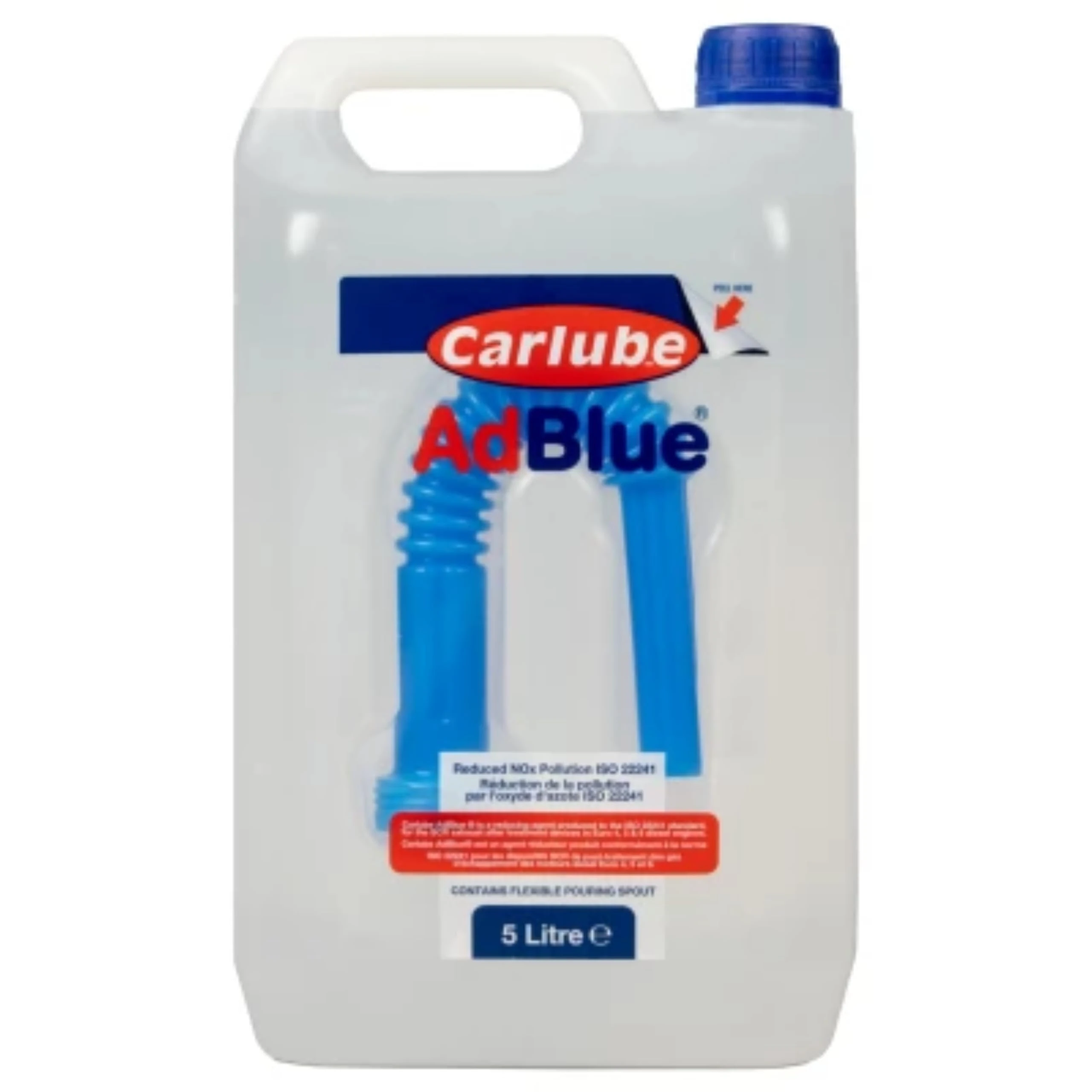 Carlube AdBlue 5L With Spout - Reduces Dangerous Nitrous Oxide Emissions