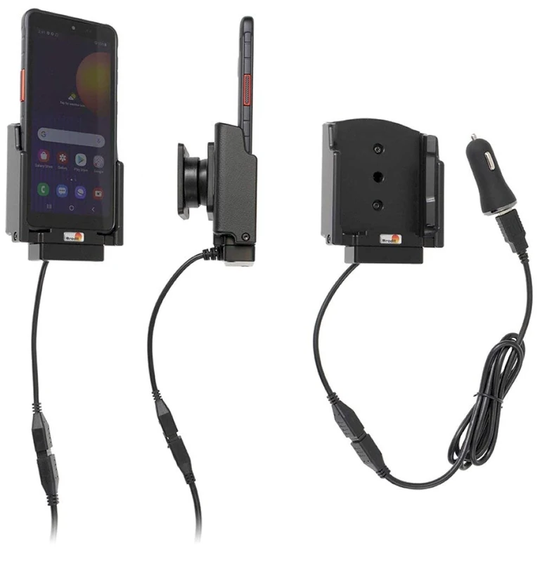 Brodit Device Holder 721243 | Made in Sweden | with Charging Function for Smartphones - Samsung Galaxy Xcover 5