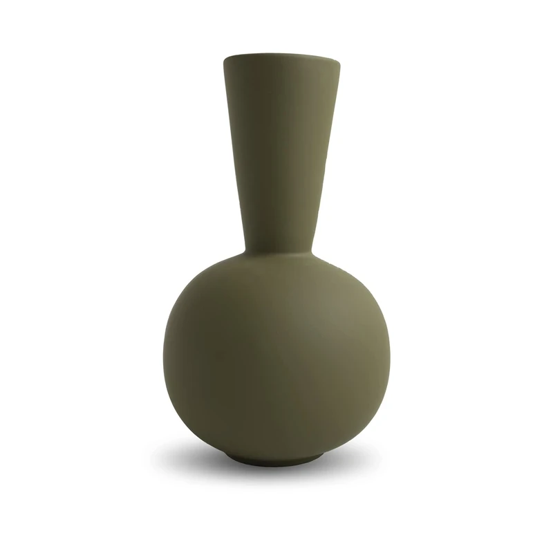 Trumpet Vase 30 cm Olive