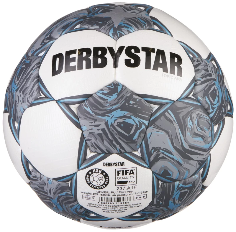 Derbystar Topic APS, White Grey Blue 5