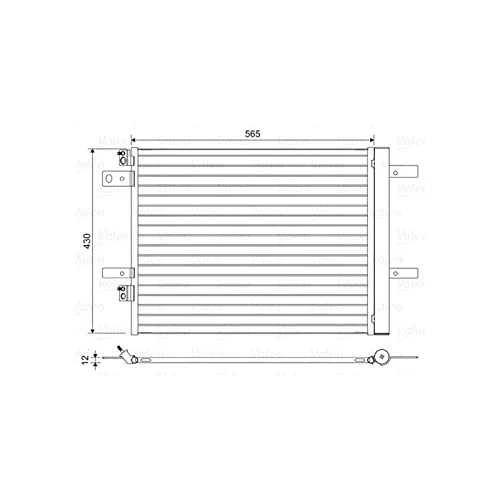 Valeo 822564 - Condenser, air conditioning