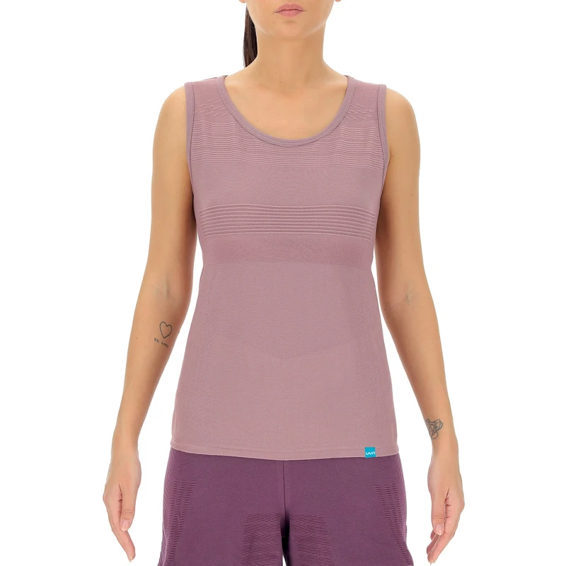 UYN O102022 Natural Training ECO Color OW Singlet Sports Vest Women's Lots of Grapes L
